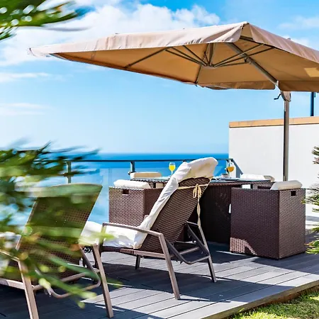Villa Alex,Pool And Ocean View Calheta  Exterior photo